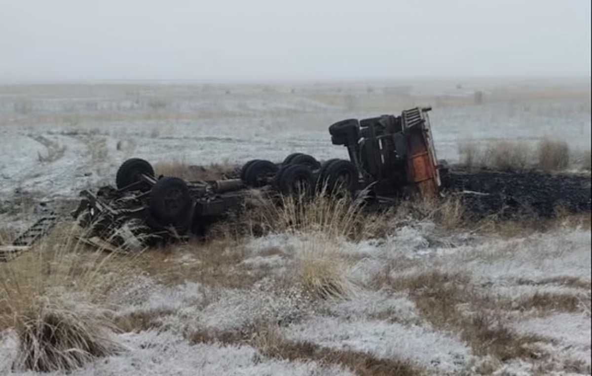 Два человека погибли в ДТП на трассе в Павлодарской области