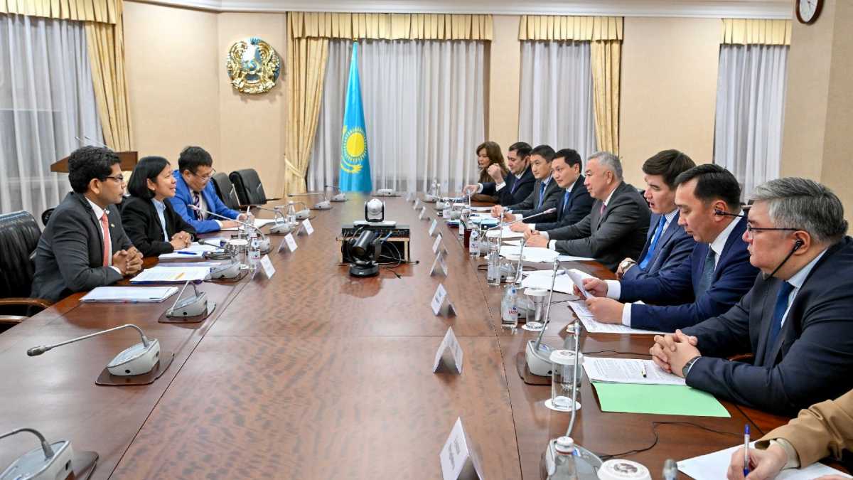 Казахстан и Азиатский банк развития намерены углубить партнёрство