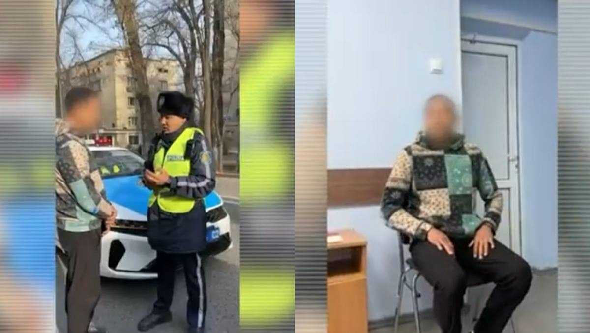 Водителя в наркотическом опьянении задержали в Алматы