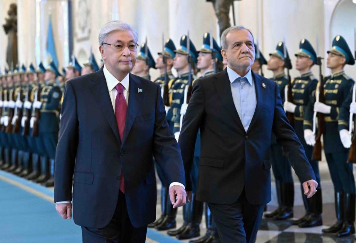 В Акорде торжественно встретили президента Ирана – фото