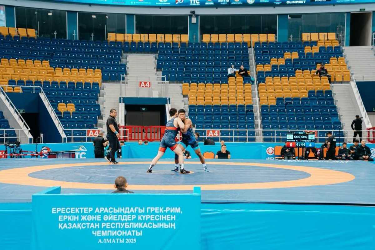 В Алматы прошел чемпионат Казахстана по видам борьбы