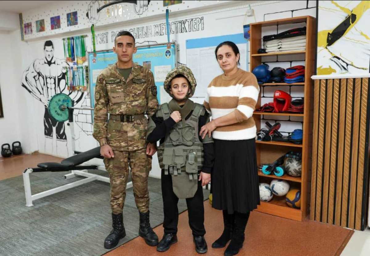 В алматинском военном вузе прошел День открытых дверей для родителей солдат