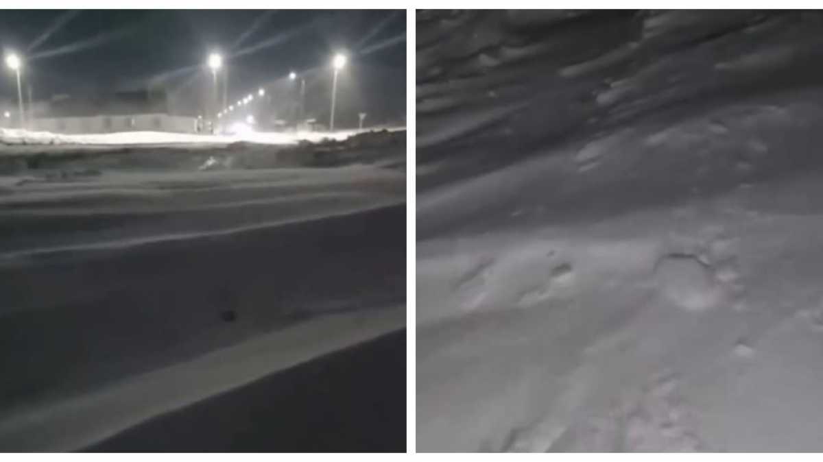 Жители казахстанского города оказались в снежной ловушке