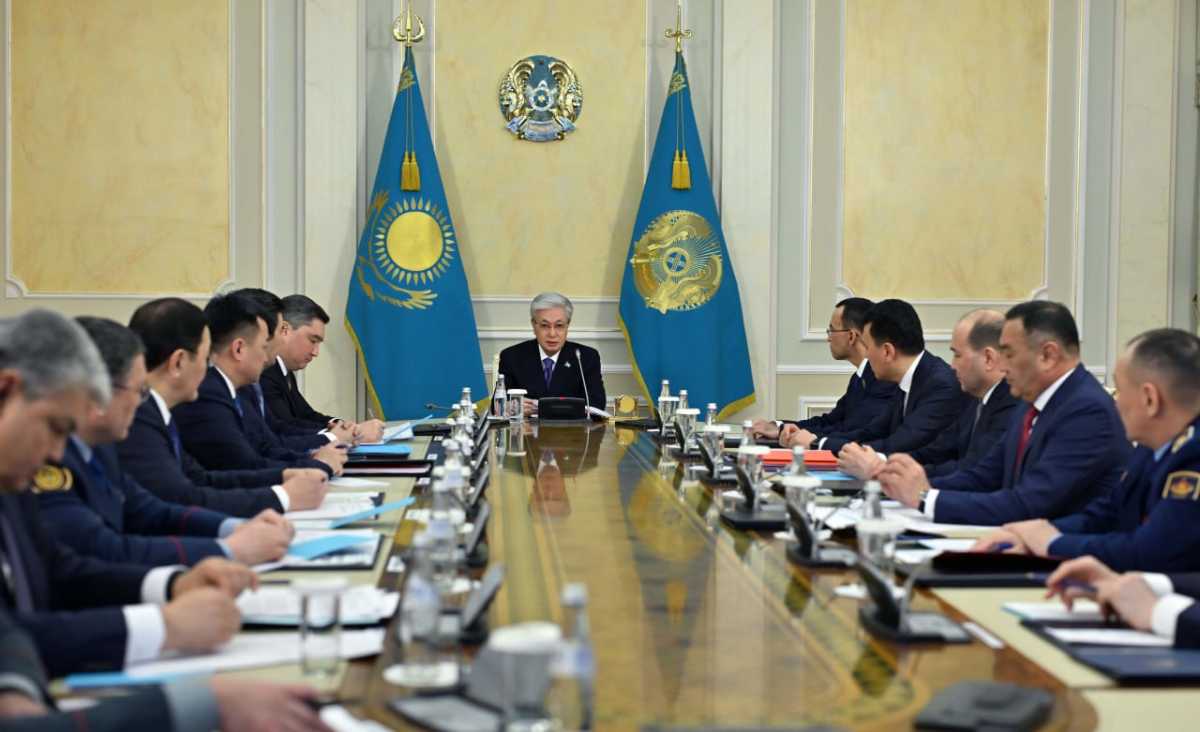 Токаев провёл заседание Совбеза