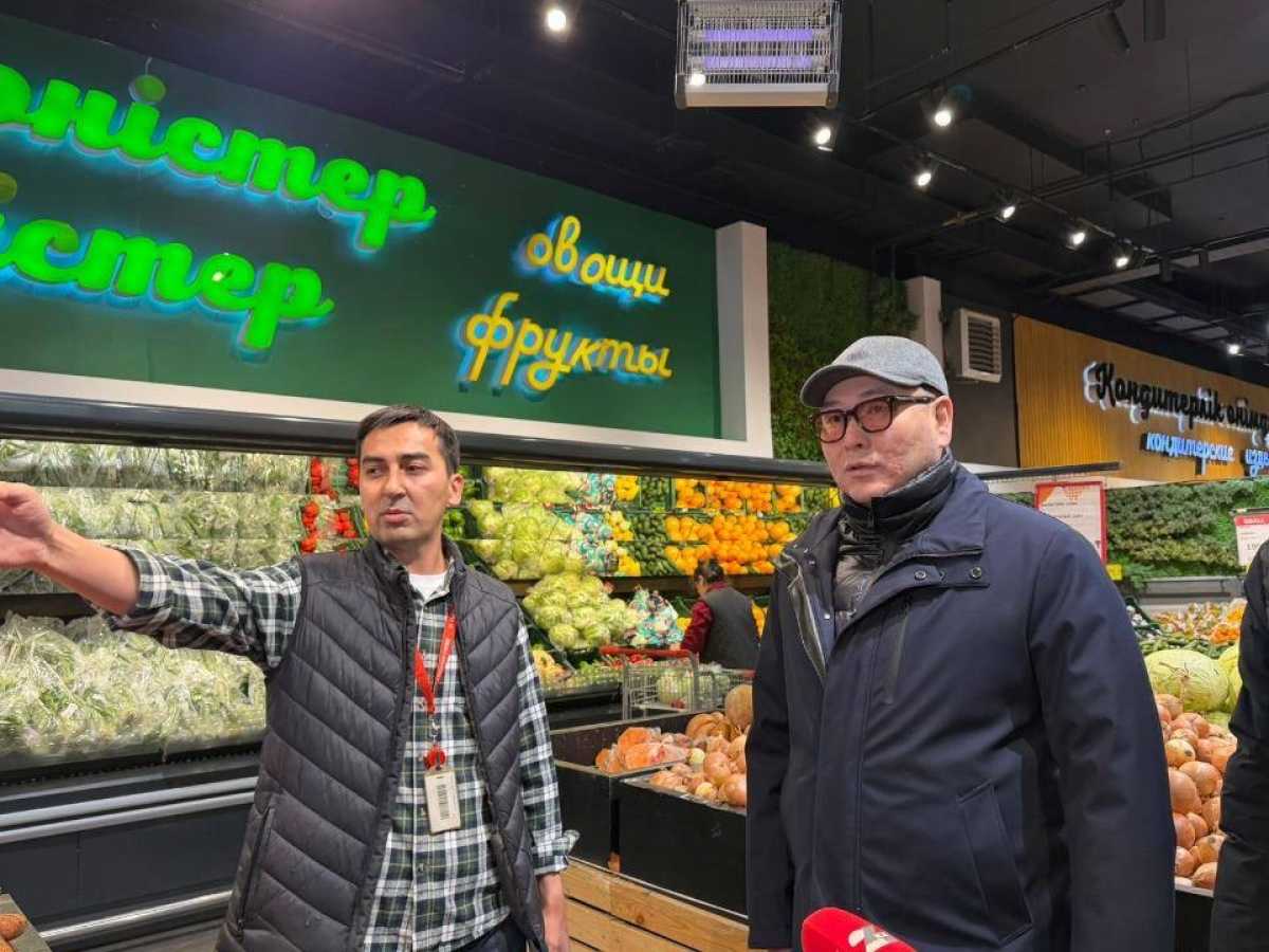 Цены под контролем: глава Минторговли проверил крупные супермаркеты Астаны