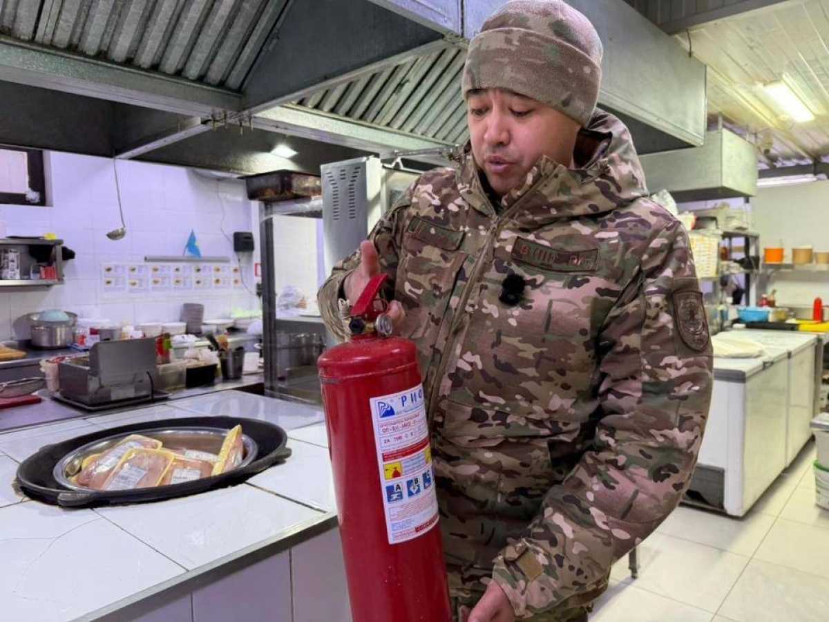 В заведениях общепита Астаны усилили контроль пожарной безопасности