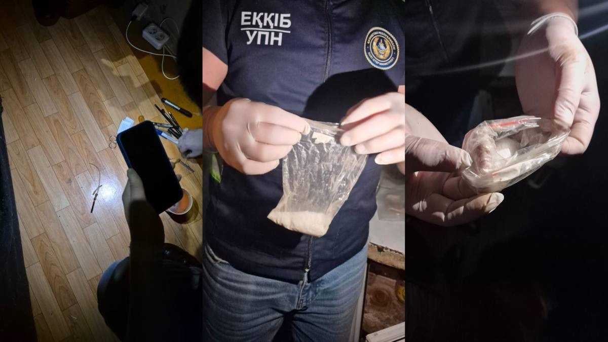 Мужчину с крупной партией «синтетики» задержали в Карагандинской области