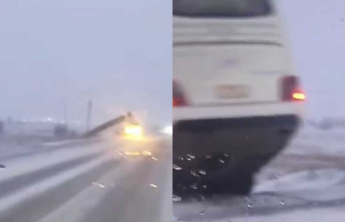 Автобус с 50 пассажирами слетел в кювет в Карагандинской области