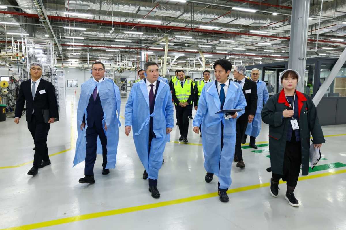 Бектенов посетил предприятия Алматинской области и ознакомился с объёмами привлечённых инвестиций