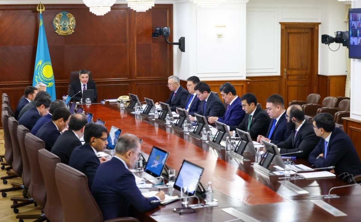 В Правительстве обсудили сотрудничество Казахстана с международными финансовыми организациями