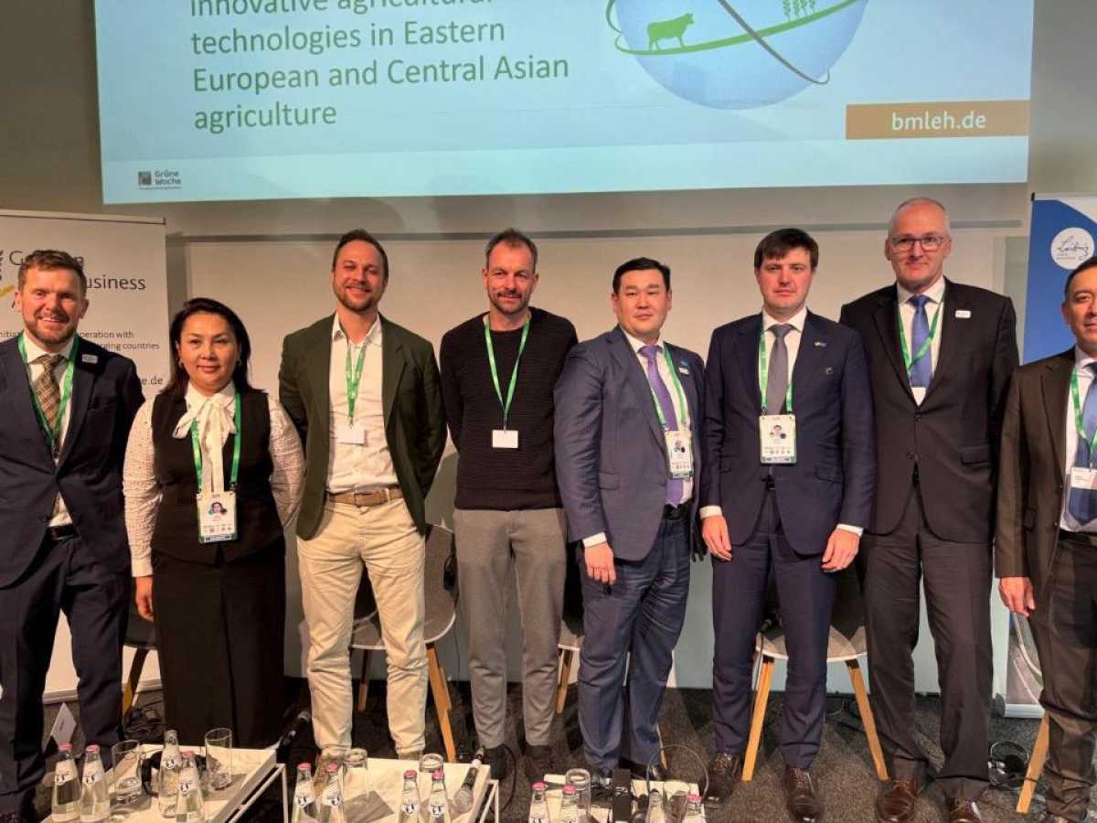 Казахстан и Германия обсудили развитие аграрного сотрудничества на GFFA в Берлине