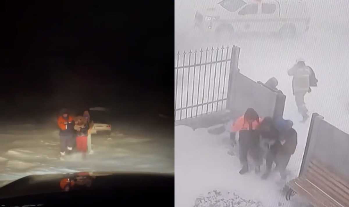 10 человек спасли из снежных заносов в Жамбылской области