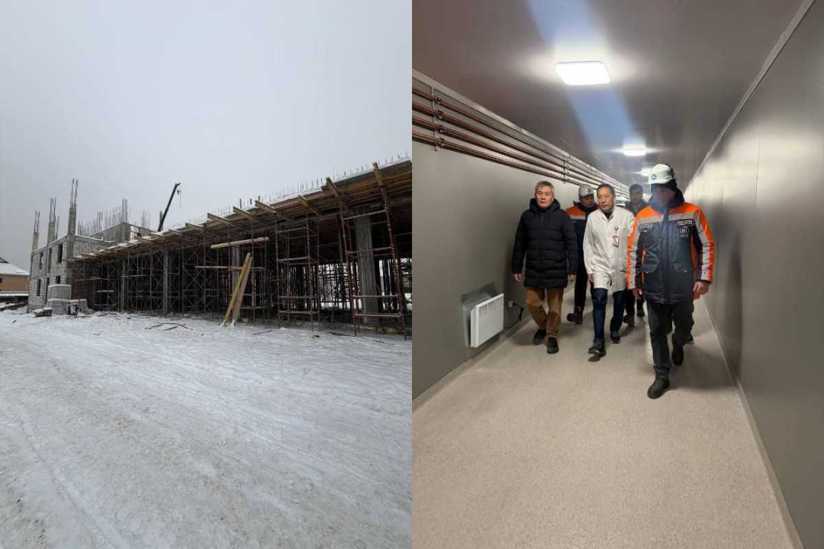 Заместитель акима Алматы проинспектировал строительство социальных объектов в Наурызбайском районе