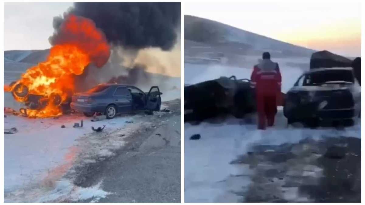 Пять человек погибли в жуткой аварии близ села Капал