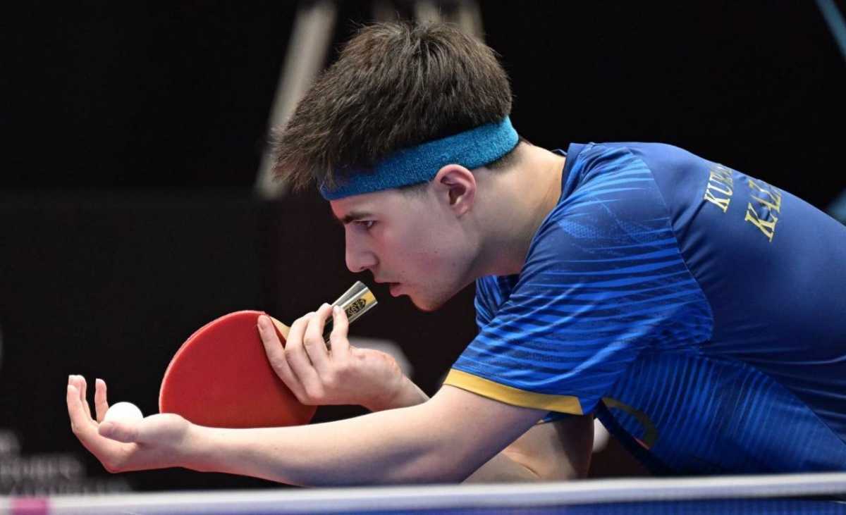 Алан Курмангалиев завоевал две медали на турнире по настольному теннису в Катаре