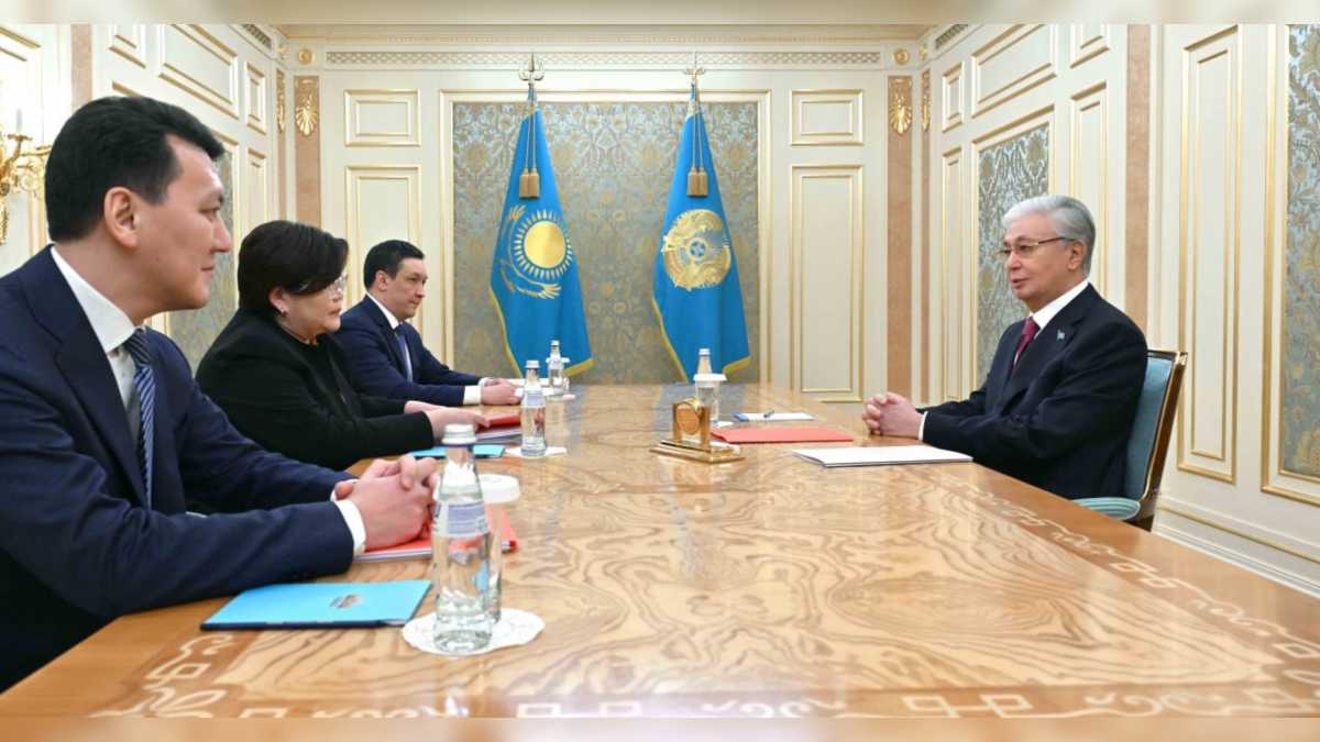 Касым-Жомарт Токаев принял председателя Конституционной комиссии