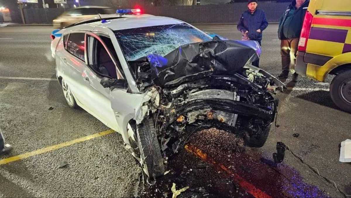 Молодой водитель погиб в ДТП в Алматы