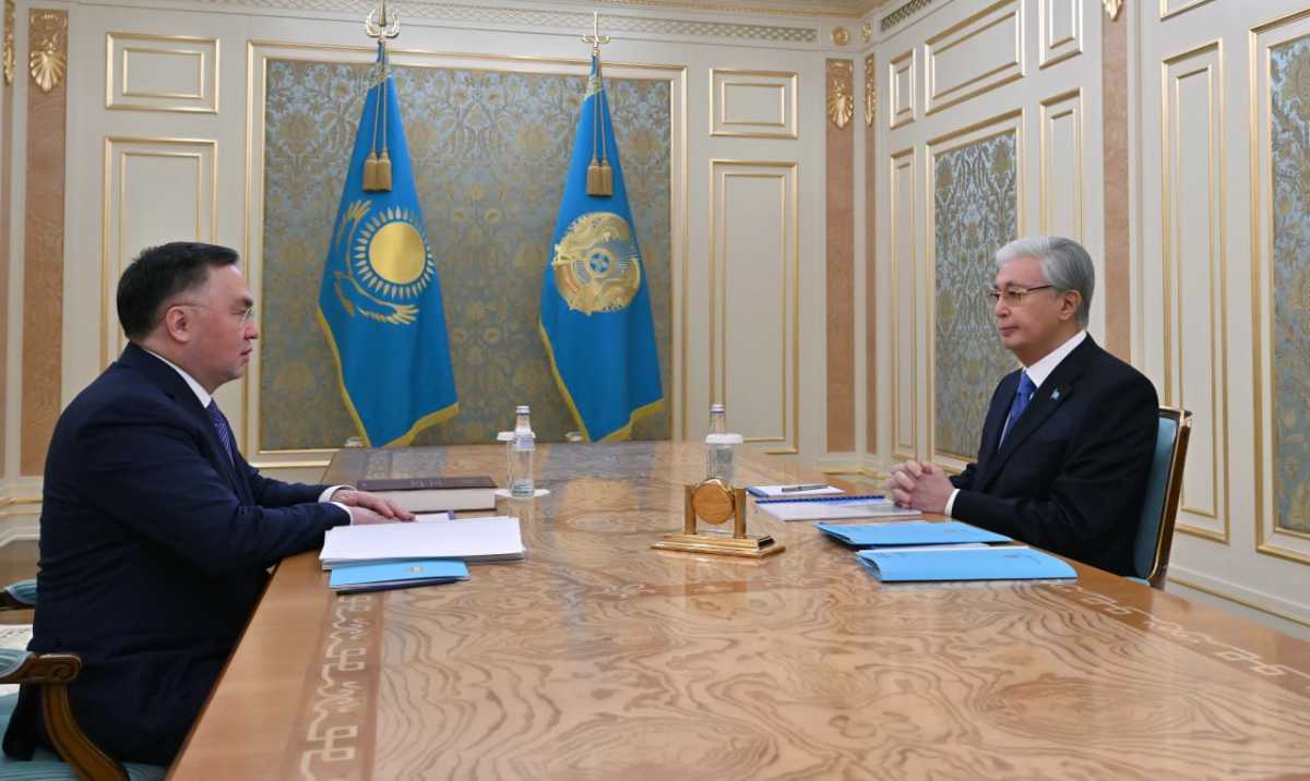 Токаев принял председателя Верховного суда РК