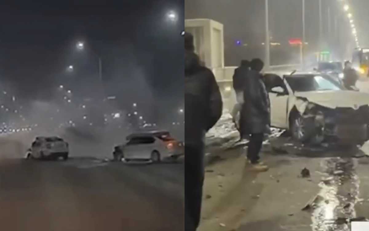 В полиции рассказали подробности смертельной аварии на мосту в Астане