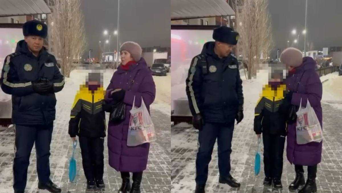 Полицейский помог вернуть потерявшегося 9-летнего мальчика его матери в столице