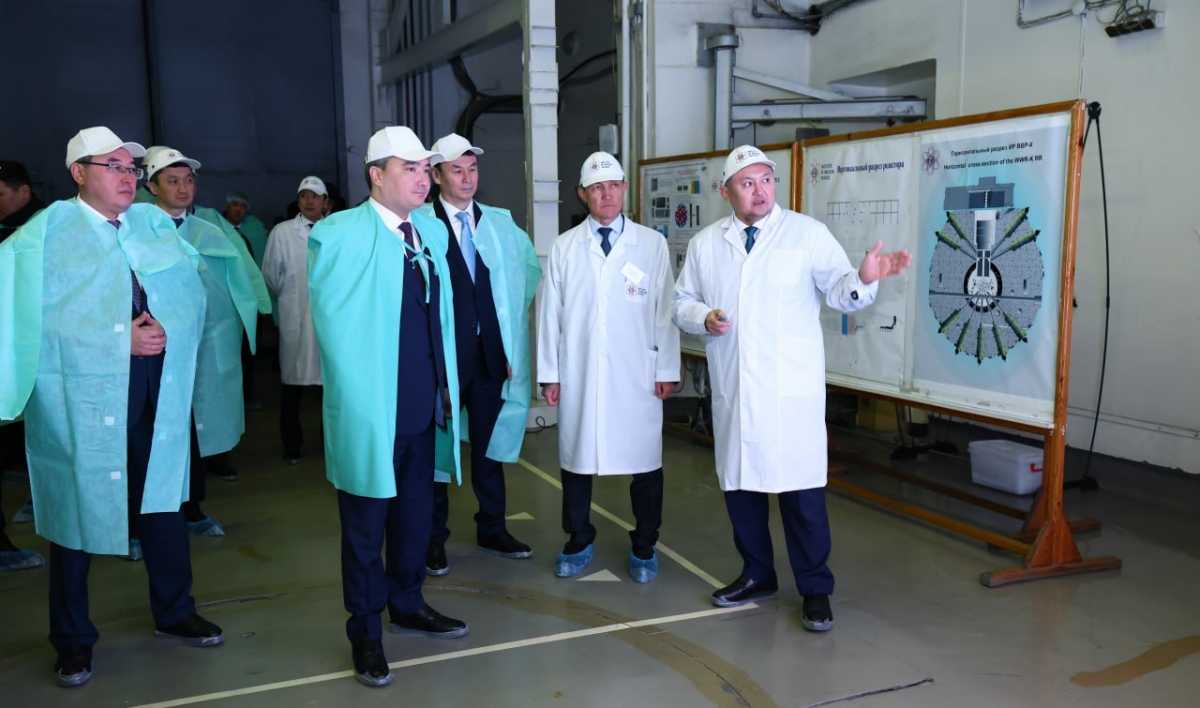 Бектенов проверил исполнение поручений Президента по развитию научной базы атомной отрасли в Алматы