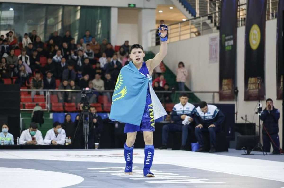 Казахстанский военнослужащий стал чемпионом Азии по ММА