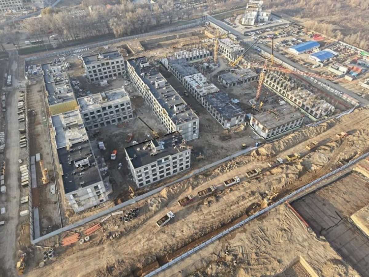 Строительство двух ЖК приостановили в Алматы