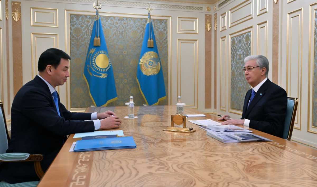 Аким Алматы отчитался перед Токаевым