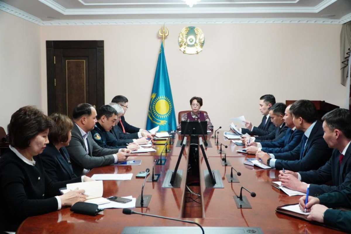 В Акмолинской области обсудили эпидемиологическую ситуацию региона