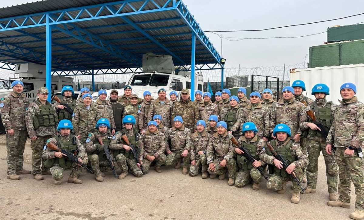Глава миссии ООН отметила высокий уровень подготовки казахстанских миротворцев