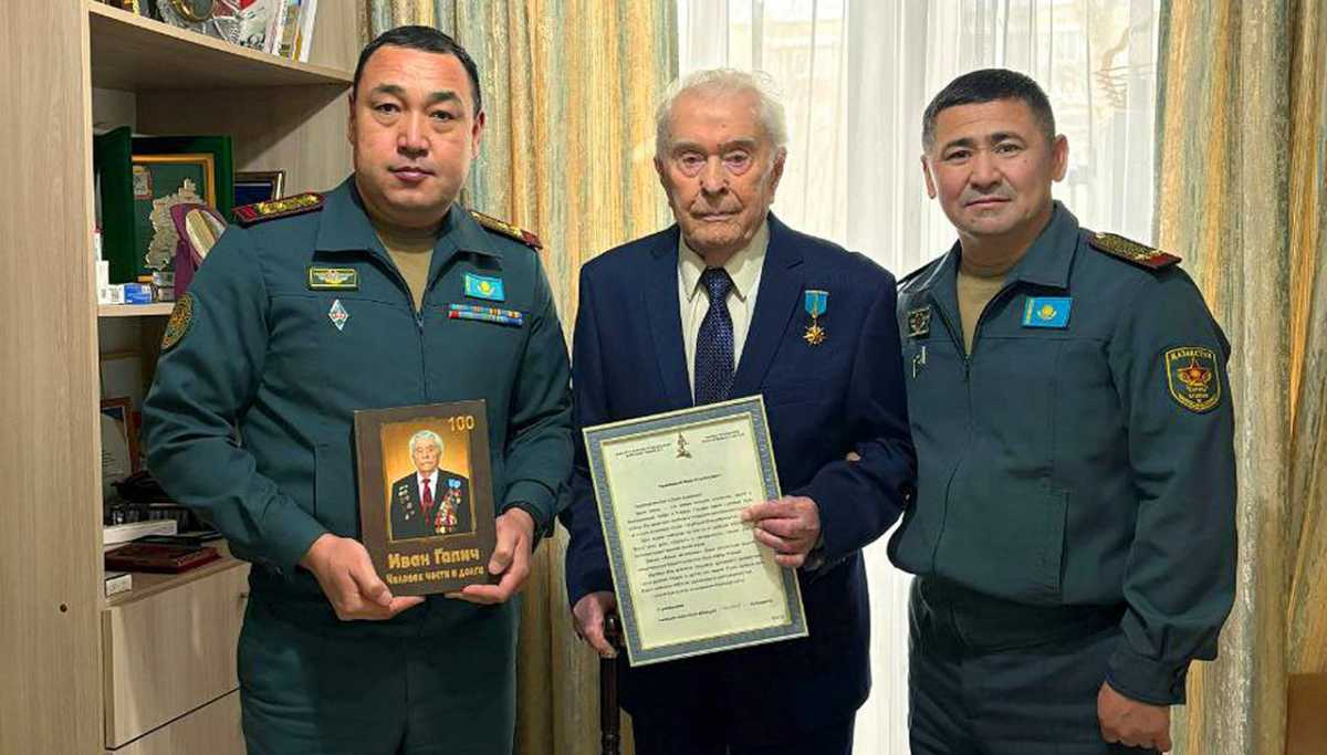 Ветерана ВОВ поздравили со 103–летием в ЗКО