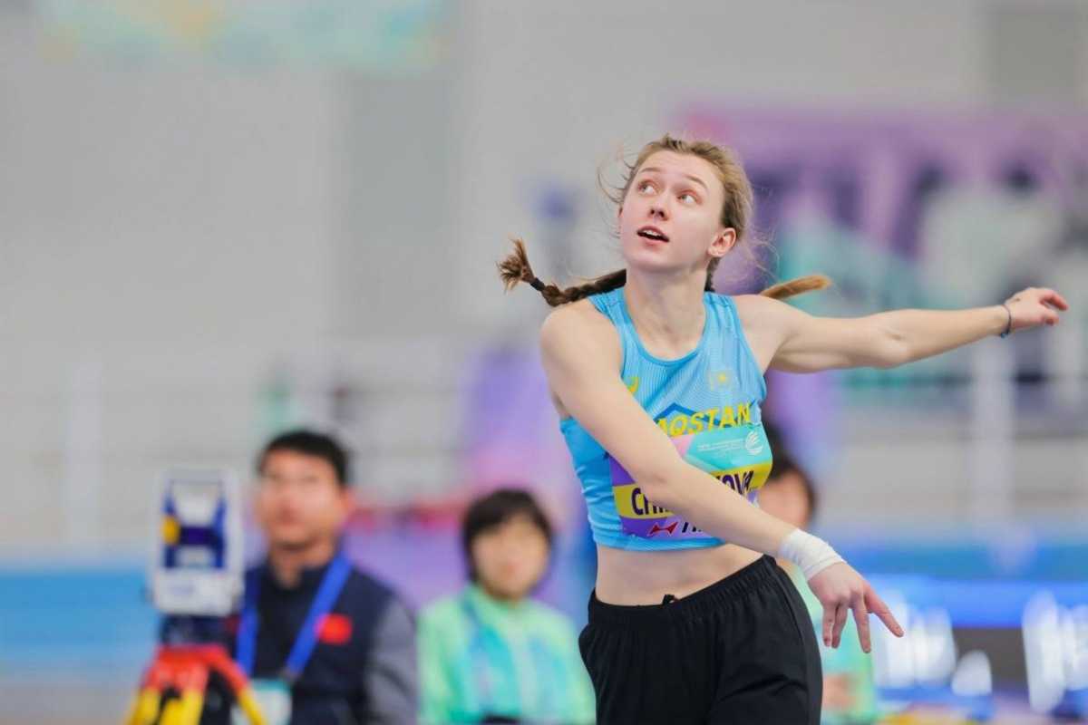 Легкоатлетка Алина Чистякова принесла Казахстану первое «золото» чемпионата Азии