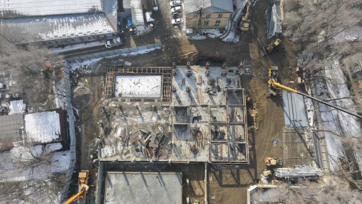 В Алматы строится Инклюзивный спортивный центр