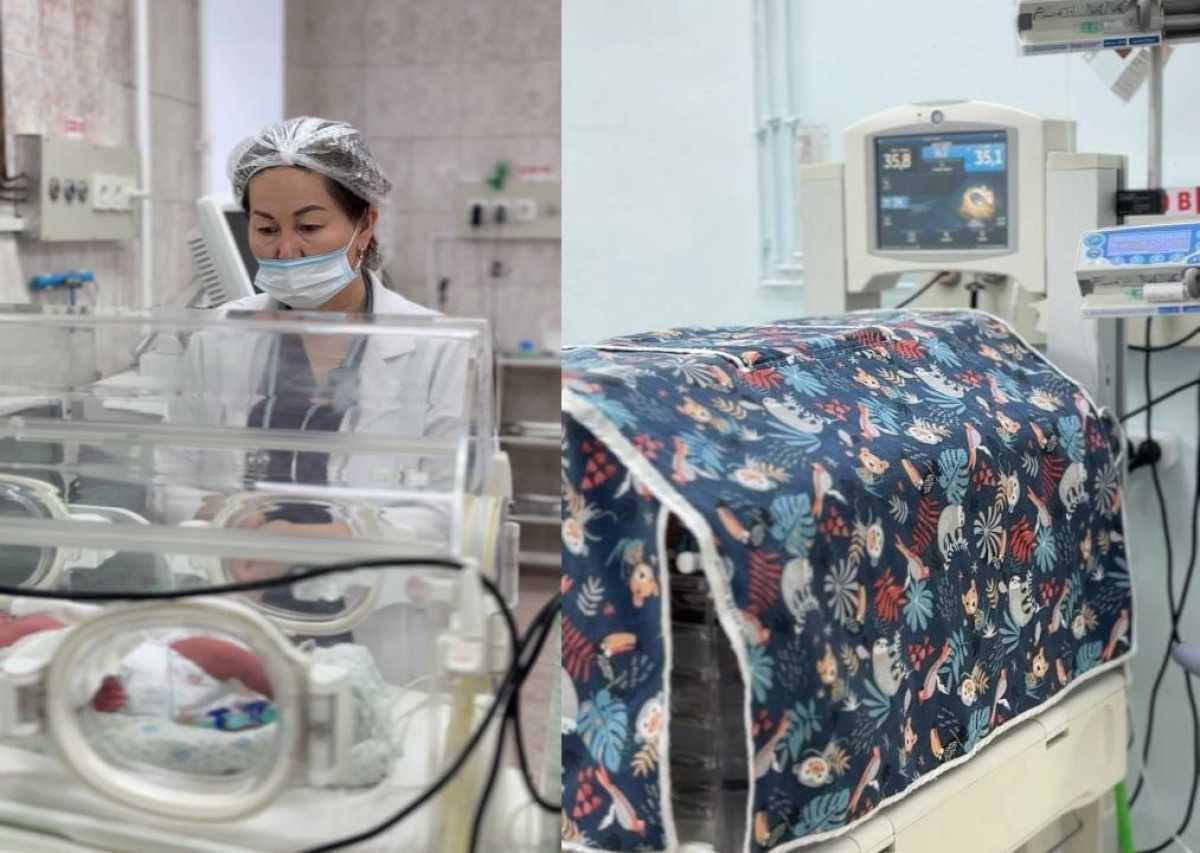 28 дней в реанимации: в Алматы спасли новорожденную весом 730 граммов