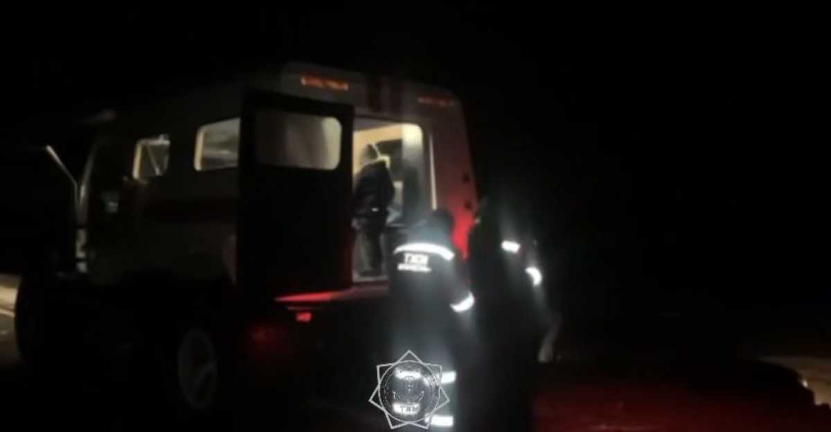 Троих детей спасли из снежного заноса в Абайской области