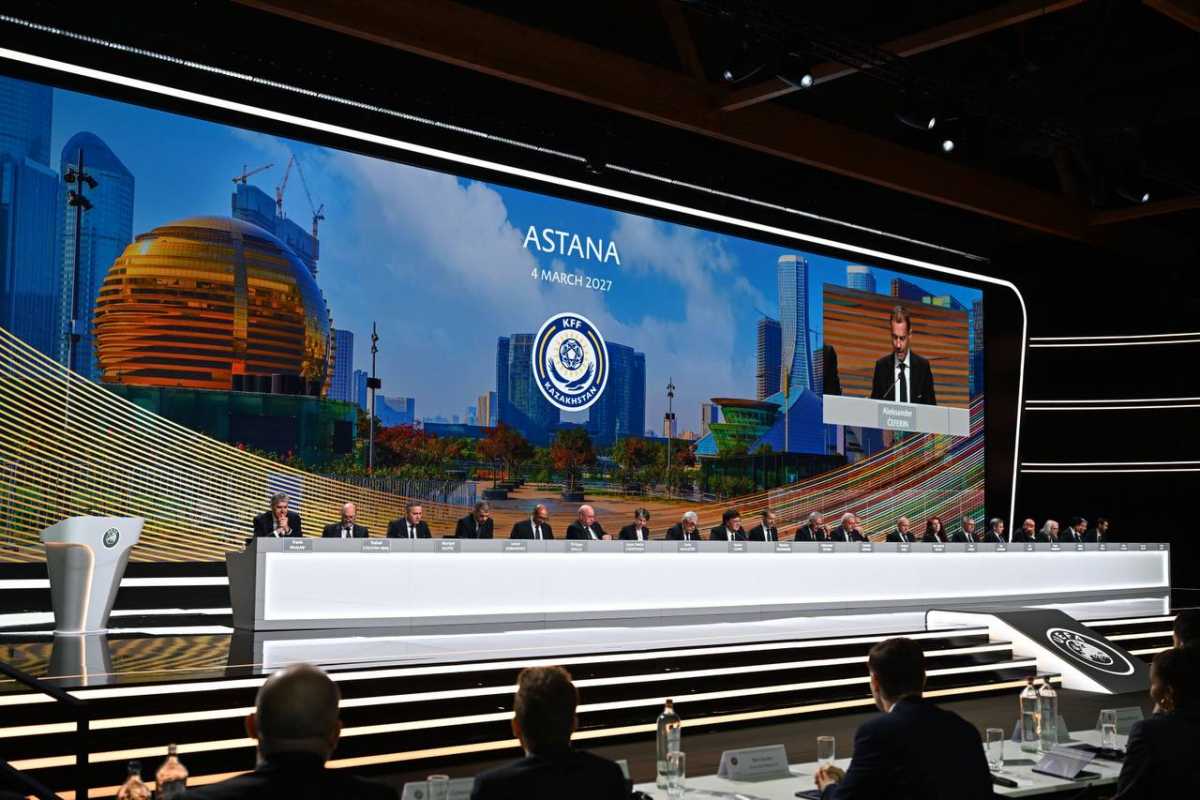 Выборы президента УЕФА состоятся в Астане в 2027 году