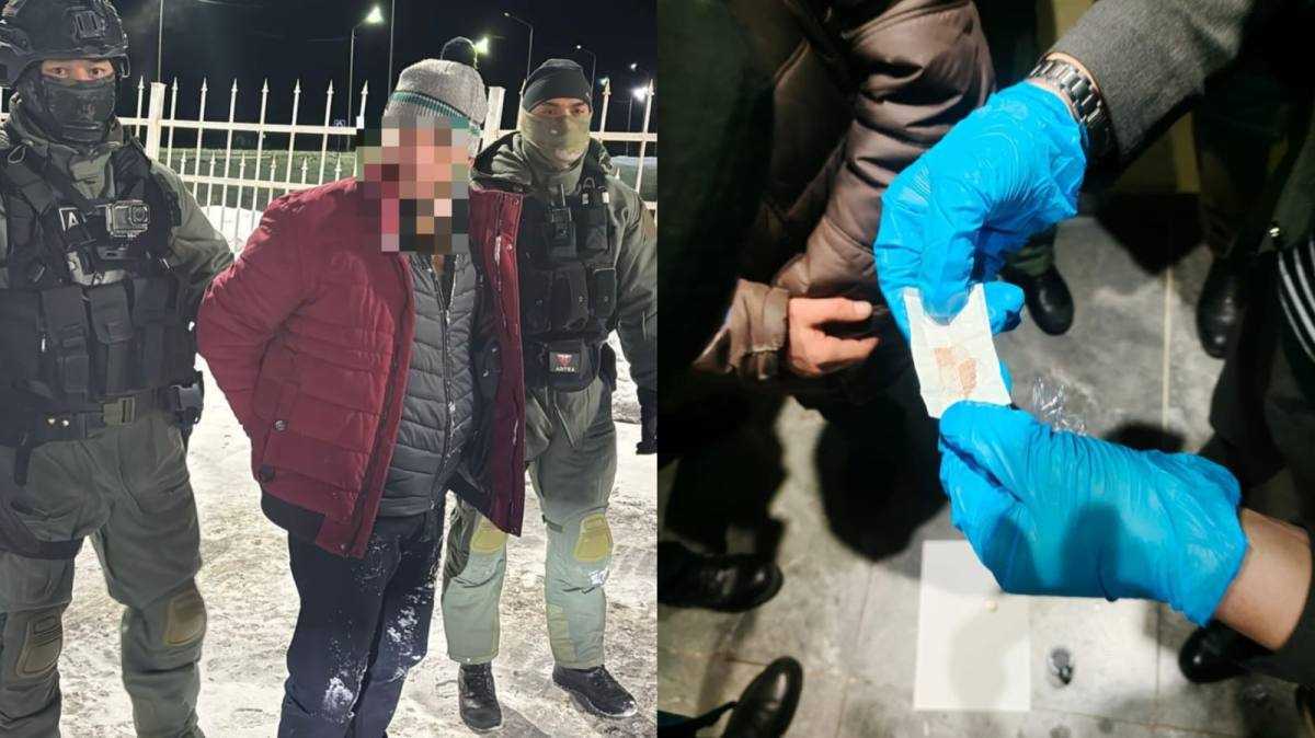 Подозреваемого в сбыте «синтетики» задержали в СКО