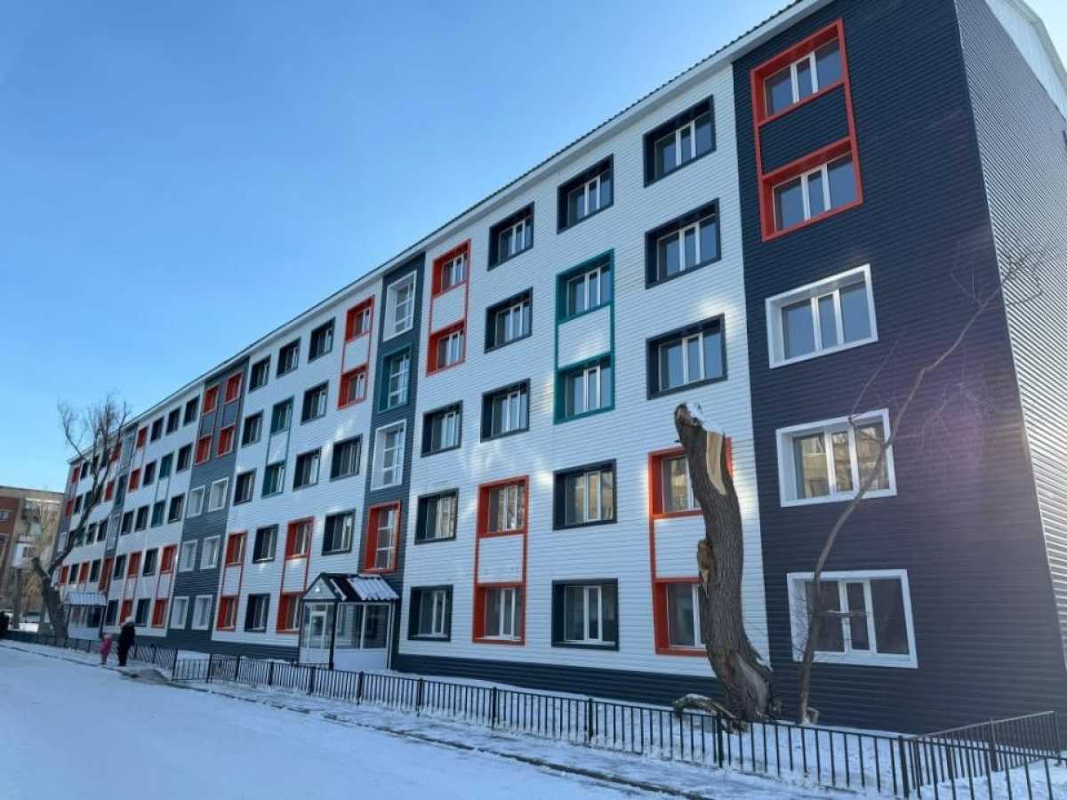 В городе Аркалык введён в эксплуатацию 55-квартирный жилой дом