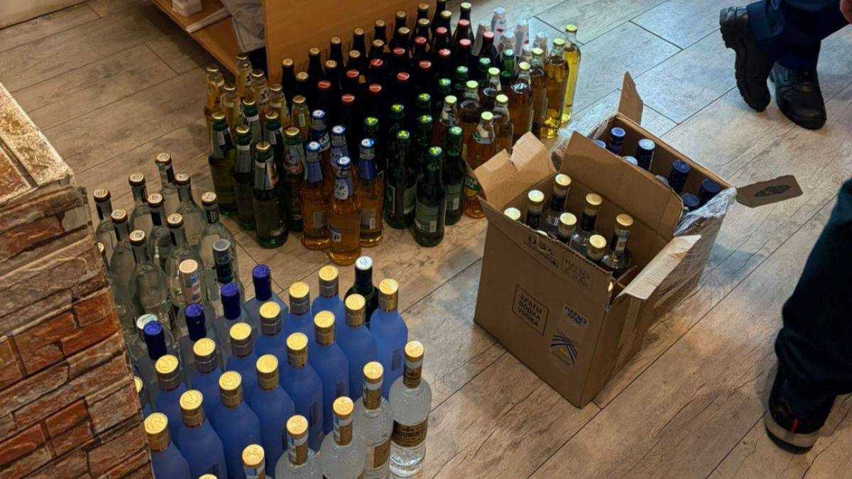 Факт незаконной продажи алкогольной продукции выявлен в Уральске