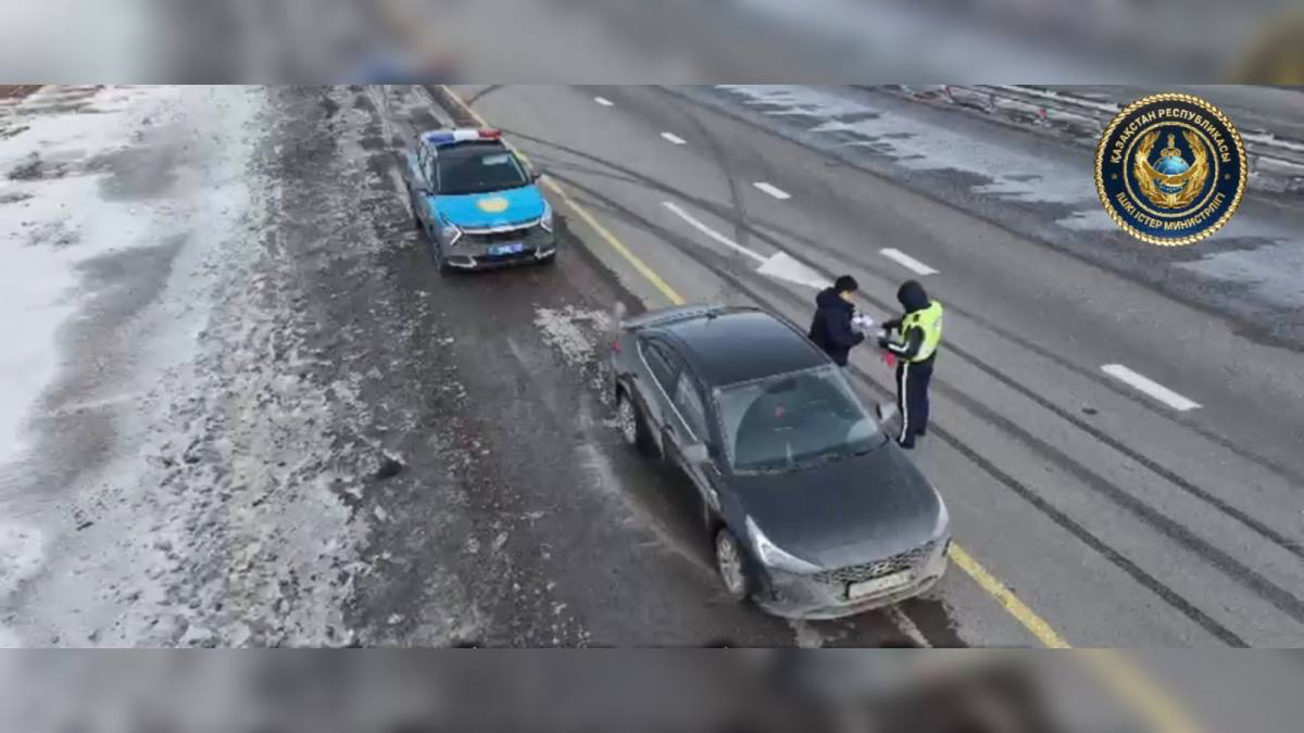 Беспилотники и камеры: в Караганде усилили контроль за безопасностью на дорогах