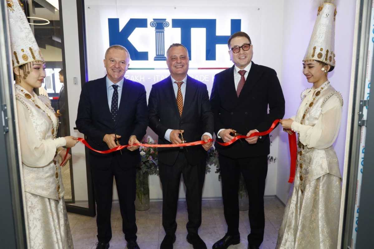 Казахстанско-итальянский торговый дом открыли в Алматы