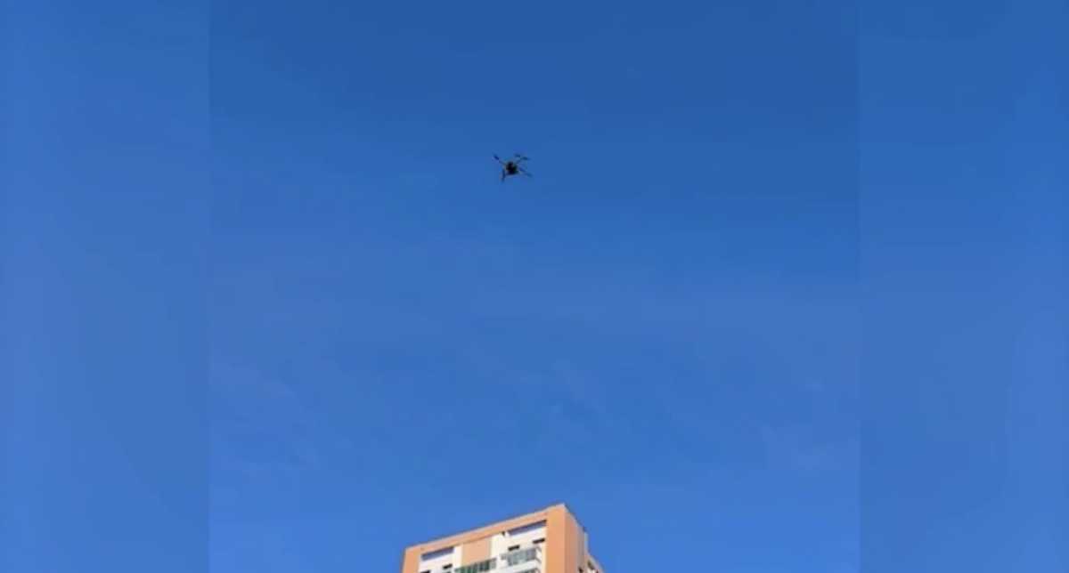 С воздуха о безопасности: дроны призывают астанчан соблюдать ПДД