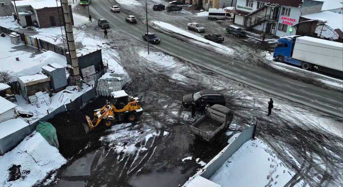 Дрон выявил факт загрязнения территории в области Абай