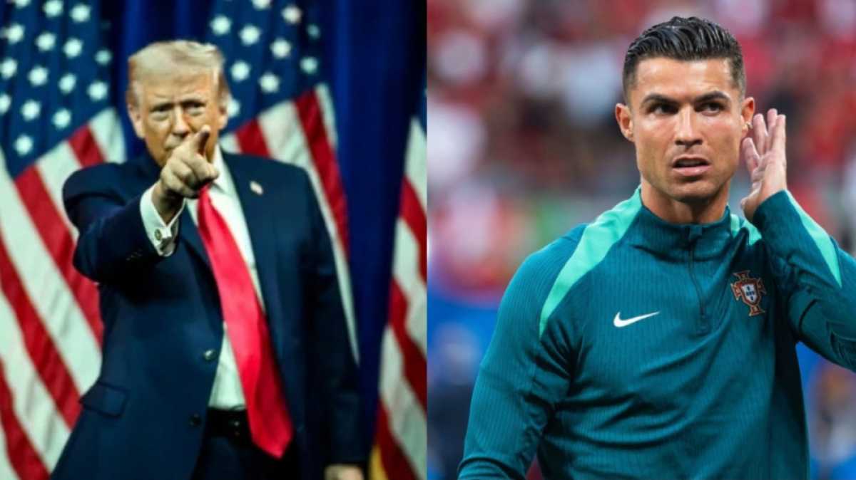 Дональд Трамп обратился к Криштиану Роналду