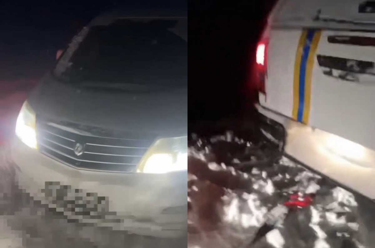 13 человек спасли из снежных заносов в Карагандинской области