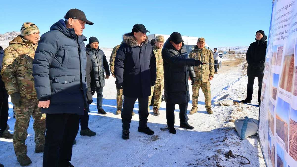 Бозумбаев проверил готовность Карагандинской области к паводкам