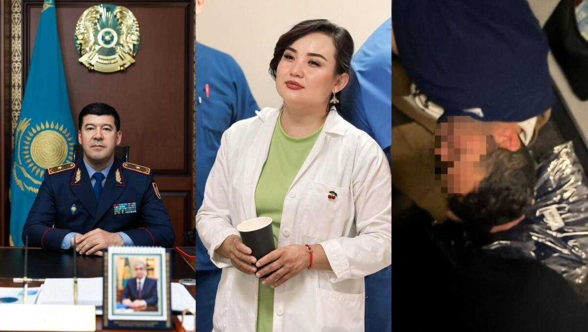 Начальник полиции и врач спасли иностранца на борту авиарейса Астана–Актау