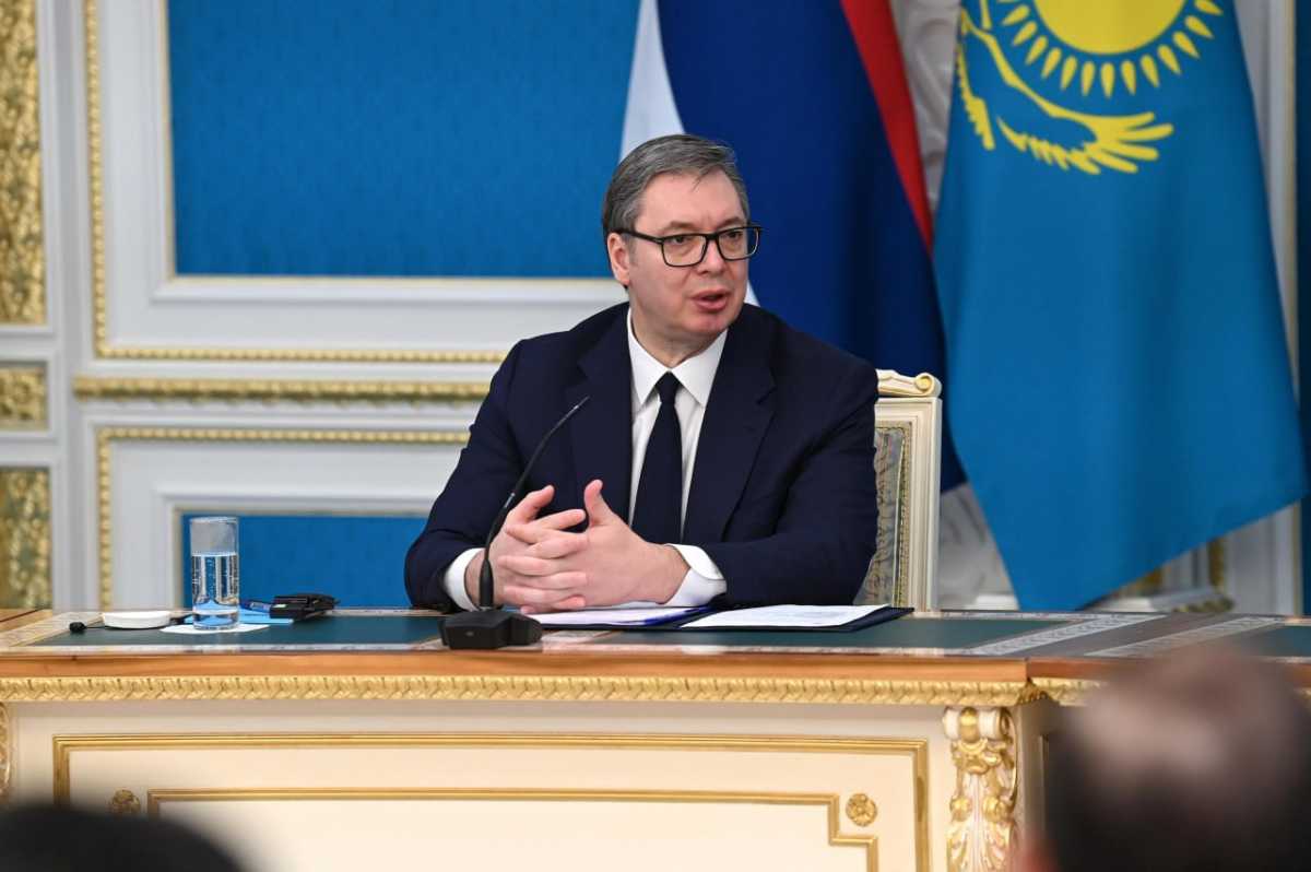 «У страны исключительное будущее»: Вучич пожелал казахскому народу больших успехов