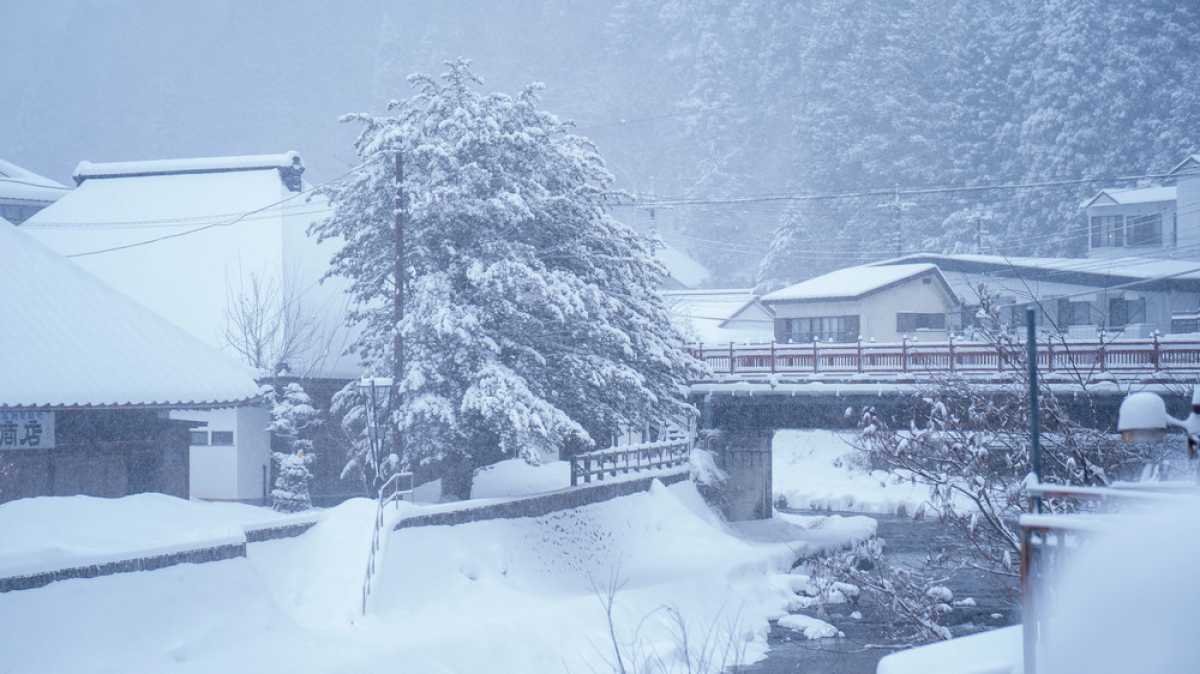 Рекордные снегопады привели к гибели 18 человек в Японии