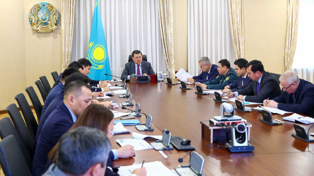 Весна будет тёплой и дождливой: Бозумбаев поручил завершить подготовку к паводкам до 1 марта